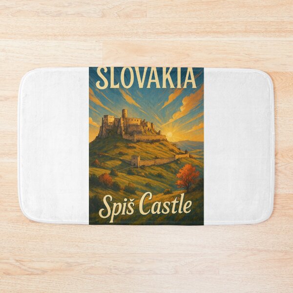 Item preview, Slovakia – Spiš Castle in Morning Light designed and sold by Aryabek.