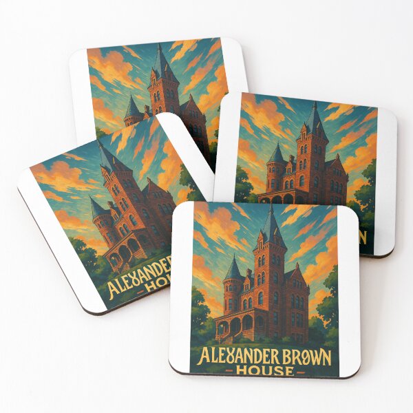 Item preview, Alexander Brown House – Victorian Syracuse Skyline designed and sold by Aryabek.