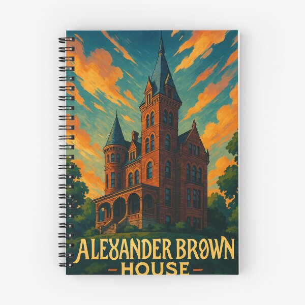 Item preview, Alexander Brown House – Victorian Syracuse Skyline designed and sold by Aryabek.