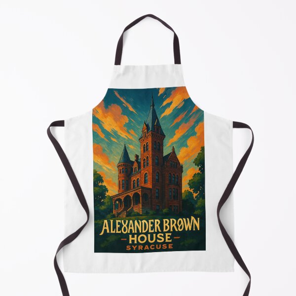 Item preview, Alexander Brown House – Victorian Syracuse Skyline designed and sold by Aryabek.