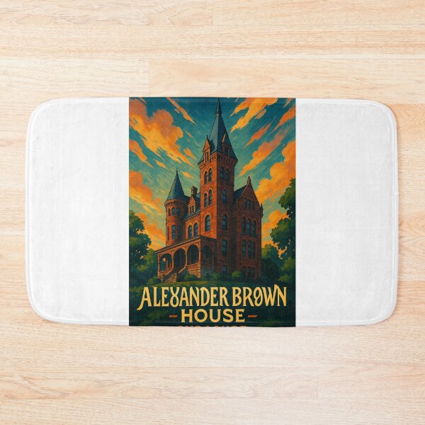 Item preview, Alexander Brown House – Victorian Syracuse Skyline designed and sold by Aryabek.