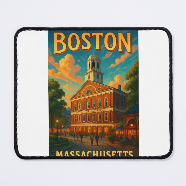 Item preview, Boston Massachusetts – Faneuil Hall Marketplace Evening designed and sold by Aryabek.