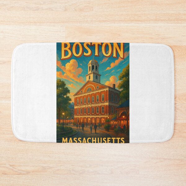 Item preview, Boston Massachusetts – Faneuil Hall Marketplace Evening designed and sold by Aryabek.