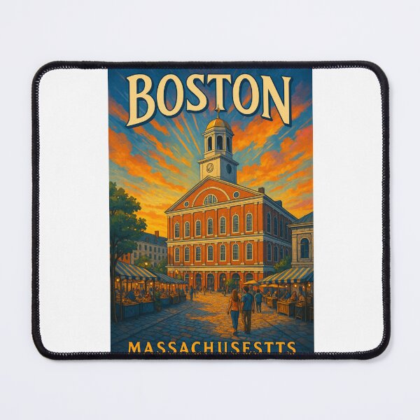 Item preview, Boston Massachusetts – Faneuil Hall at Sunset designed and sold by Aryabek.