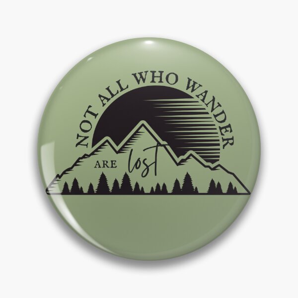 Item preview, Not All Who Wander Are Lost  designed and sold by Keeping Art Heavenly.