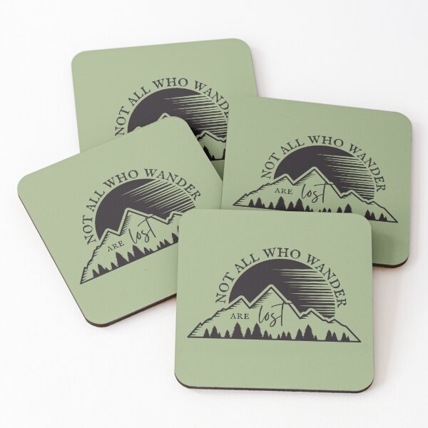 Item preview, Not All Who Wander Are Lost  designed and sold by Keeping Art Heavenly.