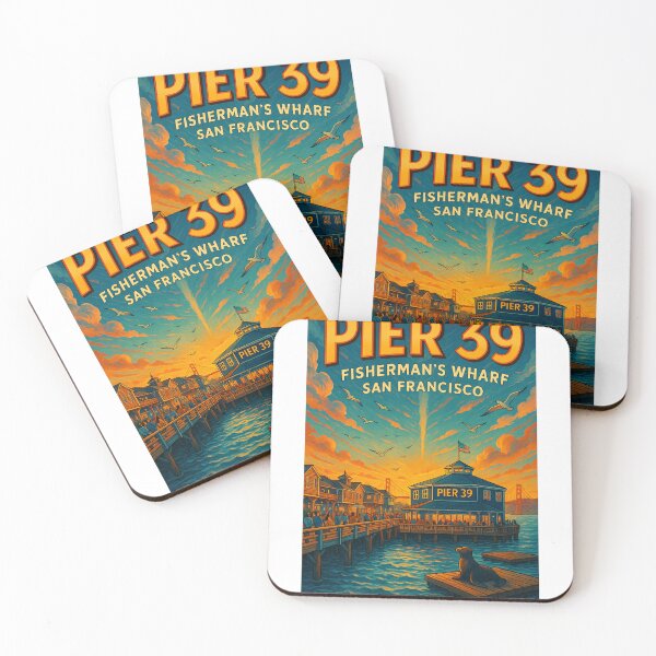 Item preview, Pier 39 San Francisco – Golden Gate Sunset and Boardwalk designed and sold by Aryabek.