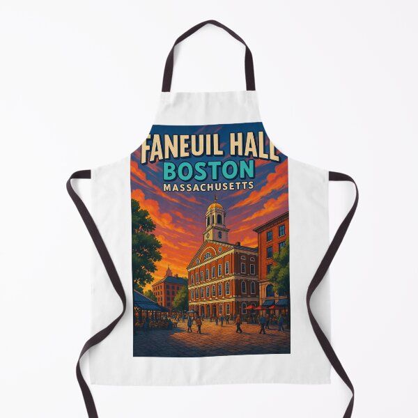 Item preview, Faneuil Hall Boston – Massachusetts Landmark at Sunset designed and sold by Aryabek.