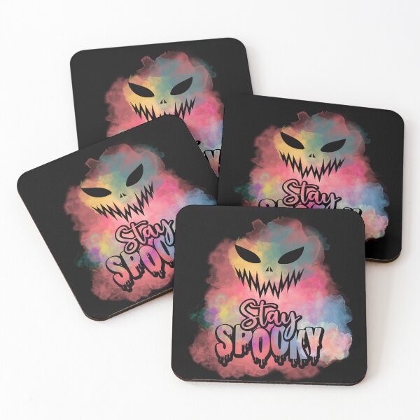 Item preview, Stay Spooky Sticker, Coloral Spooky Sticker, Boo Sticker, Black Boo Sticker                                              designed and sold by Babinooart.