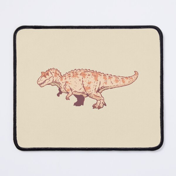 Item preview, Red Allosaurus textured paleo illustration designed and sold by Magnificent Lizard.