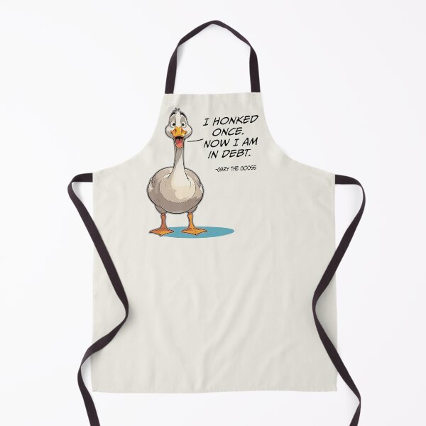 Item preview, Funny Goose Quote – "I Honked Once. Now I Am in Debt" | Academic Meme Gift designed and sold by GooseLogic.