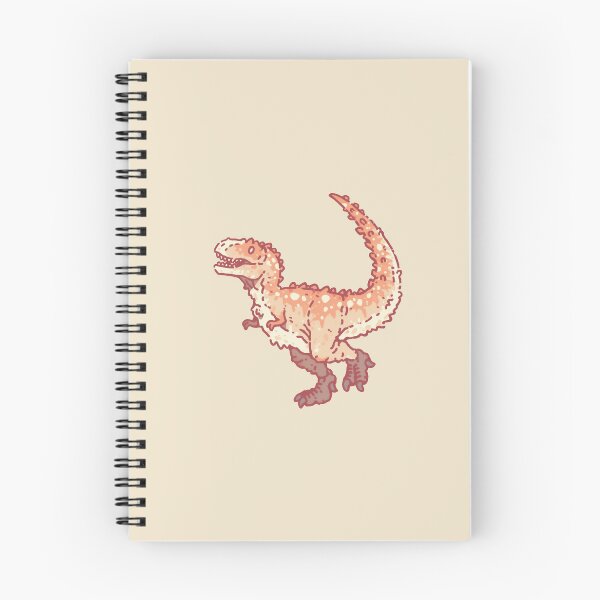 Item preview, Red Allosaurus, playful stylized dinosaur illustration designed and sold by Magnificent Lizard.
