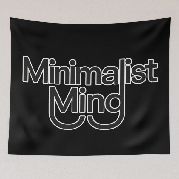 Item preview, Minimalist Mind Retro Outline designed and sold by Khadigadesings.