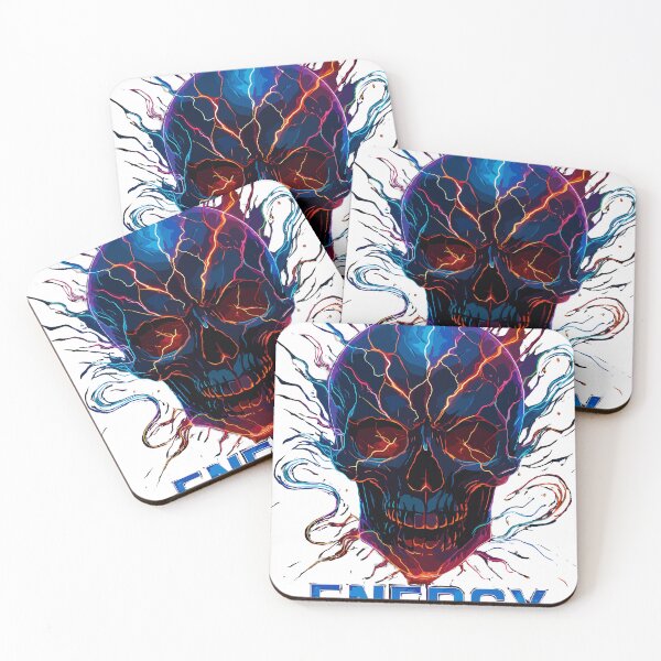 Item preview, Energy Overload – High Voltage Electric Skull designed and sold by Wear The Sound.