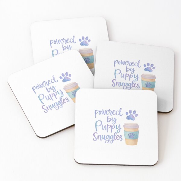 Item preview, Powered by puppy snuggles designed and sold by SizzlinSouthernCrafts.