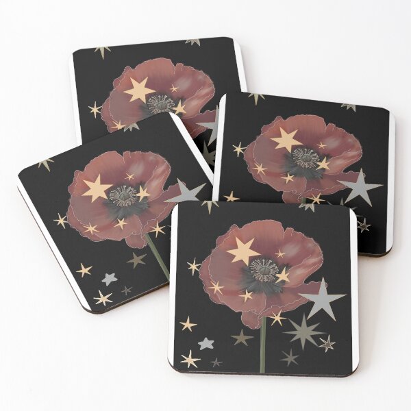 Item preview, Poppy star designed and sold by Brookie Blooms.