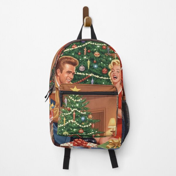 Item preview, Cozy Christmas Morning: Marilyn Monroe and James Dean Exchange Gifts | Hollywood Holidays designed and sold by Art's Diner.