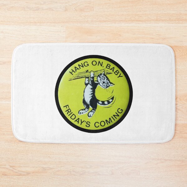 Item preview, Vintage Hang On Friday's Coming designed and sold by QuayTradingCo.