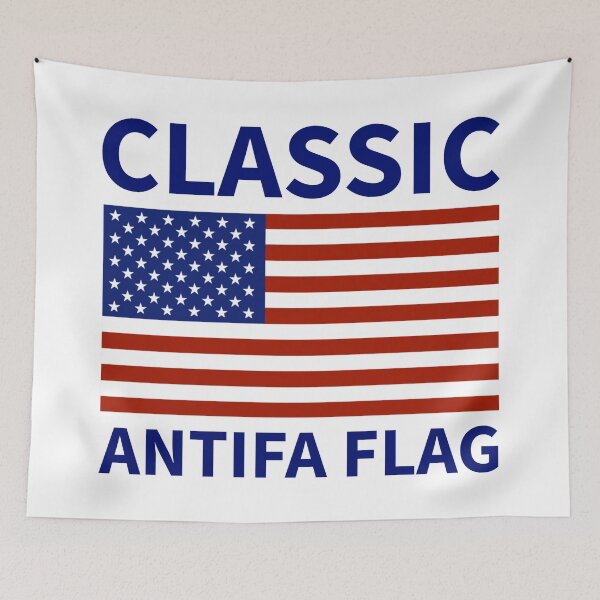 Item preview, Classic Antifa flag  designed and sold by Rachel the Artist .