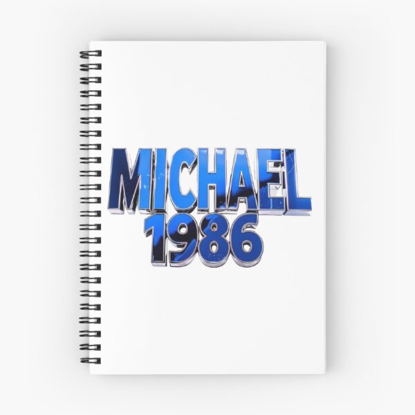 Item preview, Michael 1986 Retro Classic Birthday designed and sold by AlexLineArt.