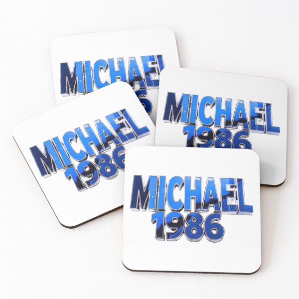 Item preview, Michael 1986 Retro Classic Birthday designed and sold by AlexLineArt.