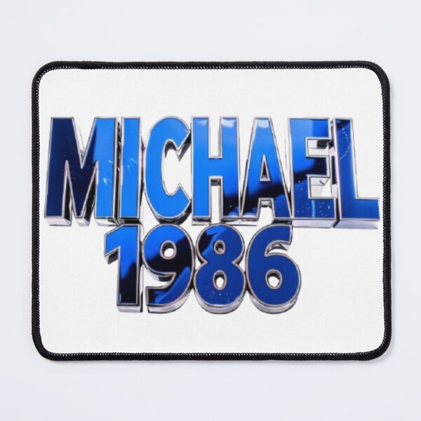 Item preview, Michael 1986 Retro Classic Birthday designed and sold by AlexLineArt.