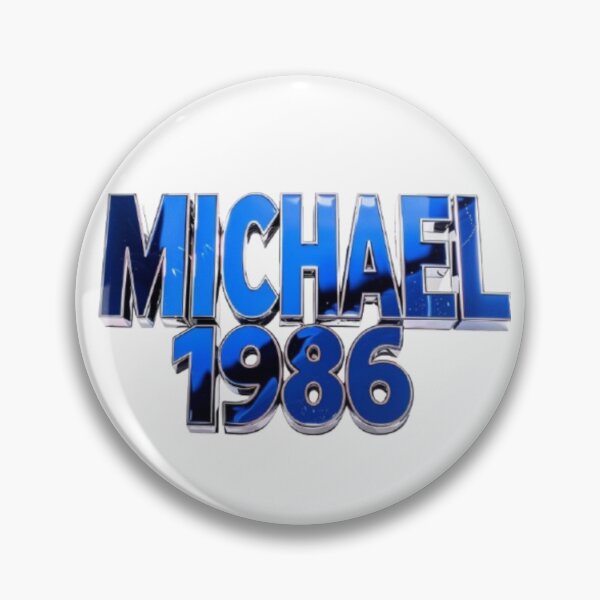 Item preview, Michael 1986 Retro Classic Birthday designed and sold by AlexLineArt.