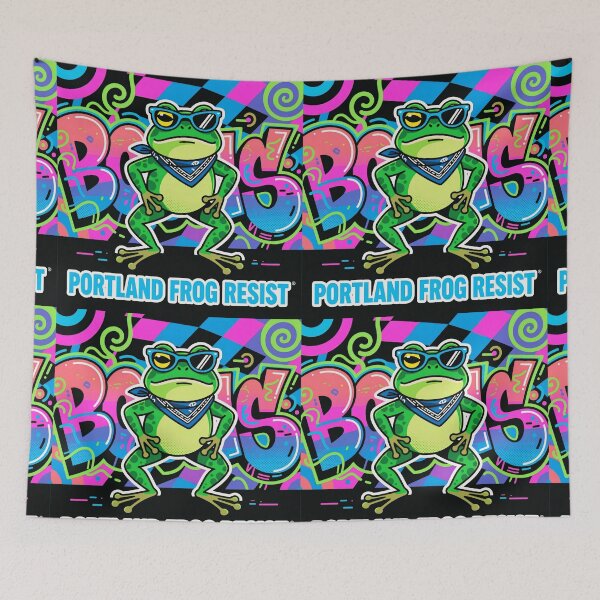 Item preview, Portland Frog designed and sold by casamomo.