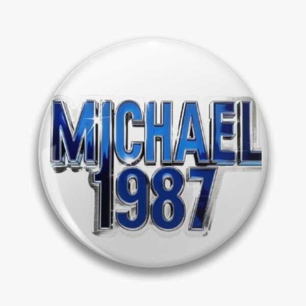Item preview, Michael 1987 Retro Classic Birthday designed and sold by AlexLineArt.