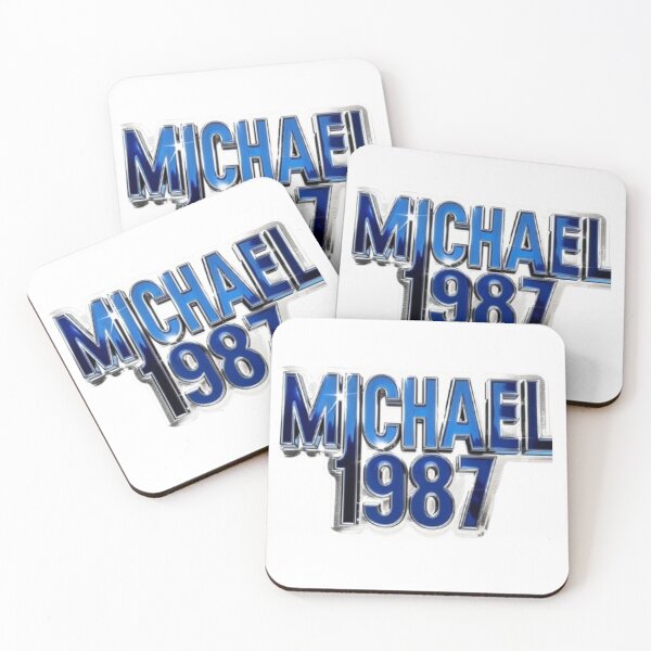 Item preview, Michael 1987 Retro Classic Birthday designed and sold by AlexLineArt.