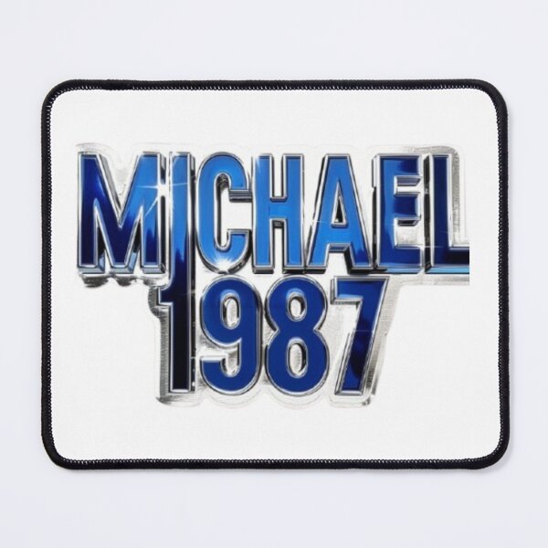 Item preview, Michael 1987 Retro Classic Birthday designed and sold by AlexLineArt.