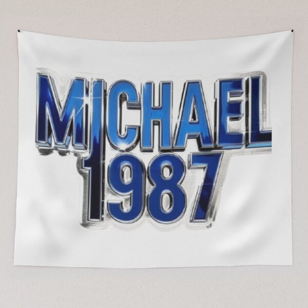 Item preview, Michael 1987 Retro Classic Birthday designed and sold by AlexLineArt.