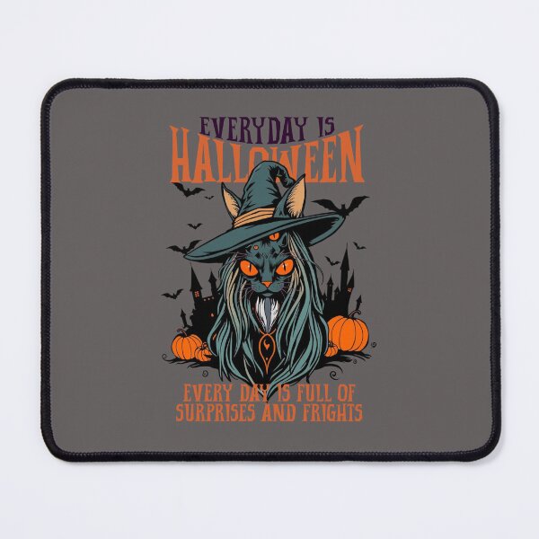 Item preview, Every Day Is Halloween – Pumpkin Hex Cat designed and sold by Amoutique.