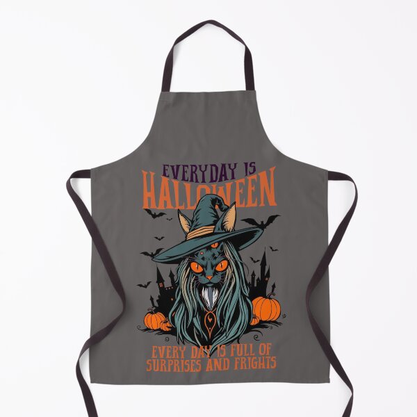 Item preview, Every Day Is Halloween – Pumpkin Hex Cat designed and sold by Amoutique.