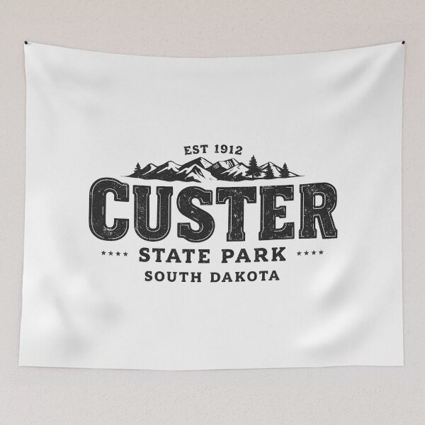 Item preview, Custer State Park - South Dakota  designed and sold by GoodOldVintage.