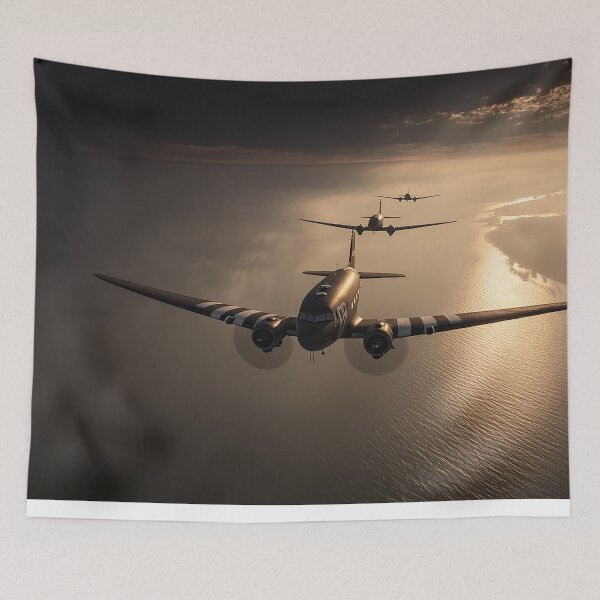 Item preview, Troop Carriers in Formation designed and sold by Skyframe Aviation.