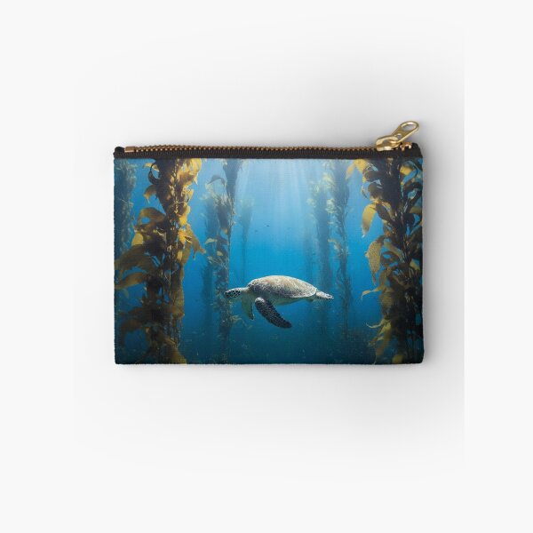 Item preview, Turtle swimming through kelp designed and sold by AnthonyThomas.