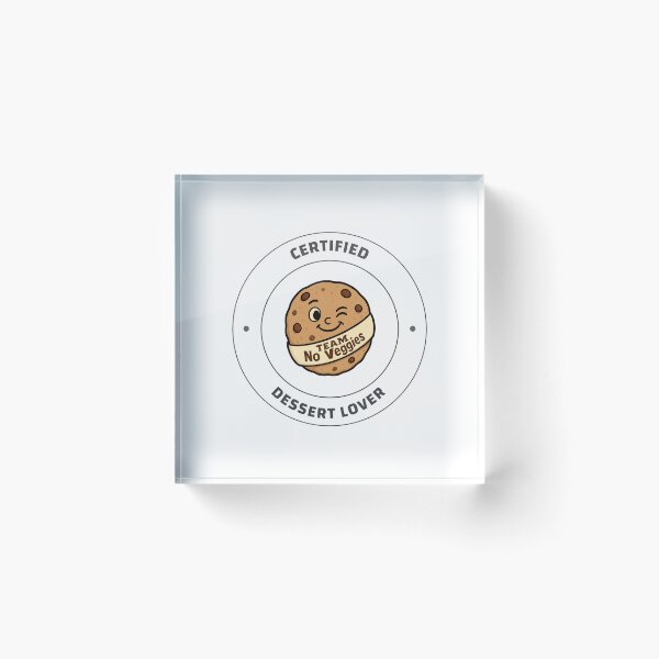 Item preview, Certified Dessert Lover t-shirt designed and sold by AEMcTees.