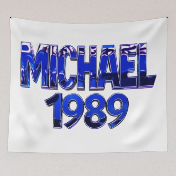 Item preview, Michael 1989 Retro Classic Birthday designed and sold by AlexLineArt.