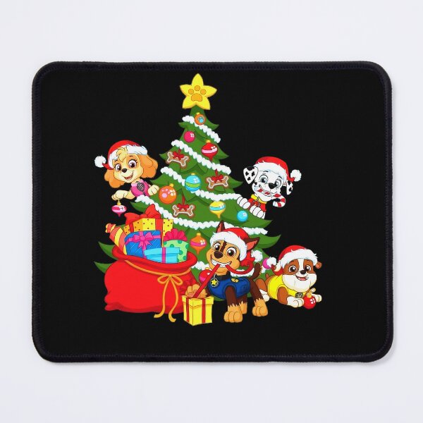 Item preview, Christmas Tree Cute Dogs Police Team Cartoon Xmas Design designed and sold by NOELMAURICIO.