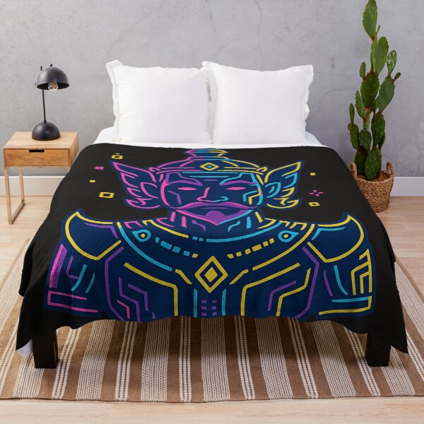 Item preview, Cyber Thai Guardian – Neon Futuristic Warrior Design designed and sold by Thaivi Design.