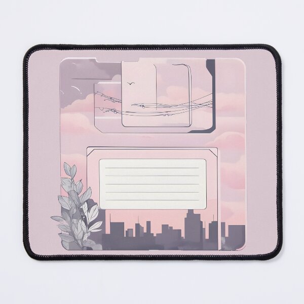 Item preview, Dreamy Sunset Floppy Disk designed and sold by LucianNight.