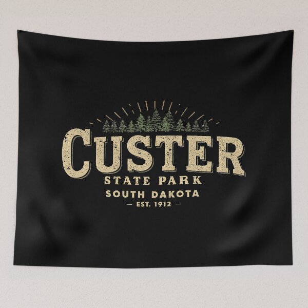 Item preview, Custer State Park - South Dakota  designed and sold by GoodOldVintage.