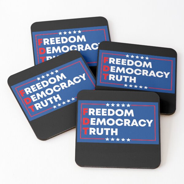 Item preview, Freedom Democracy Truth Subtle FDT - Resist designed and sold by PixVib.