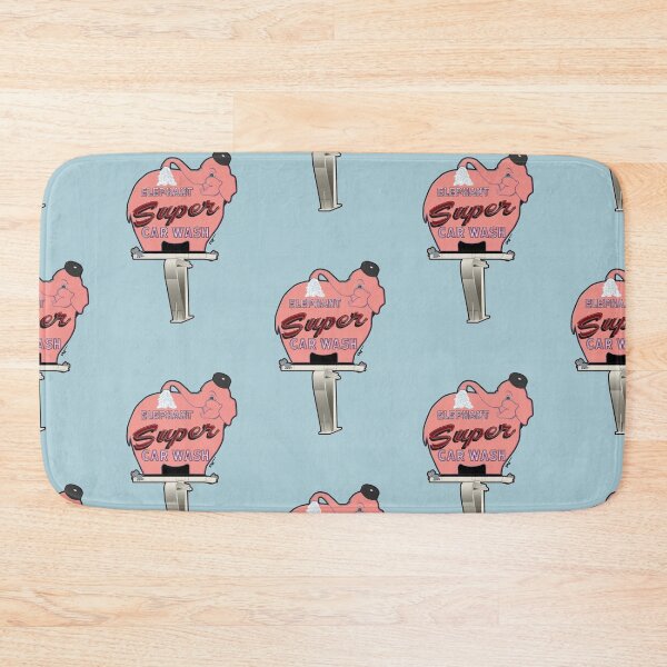 Item preview, Elephant Super Car Wash designed and sold by PatArtByKevin.