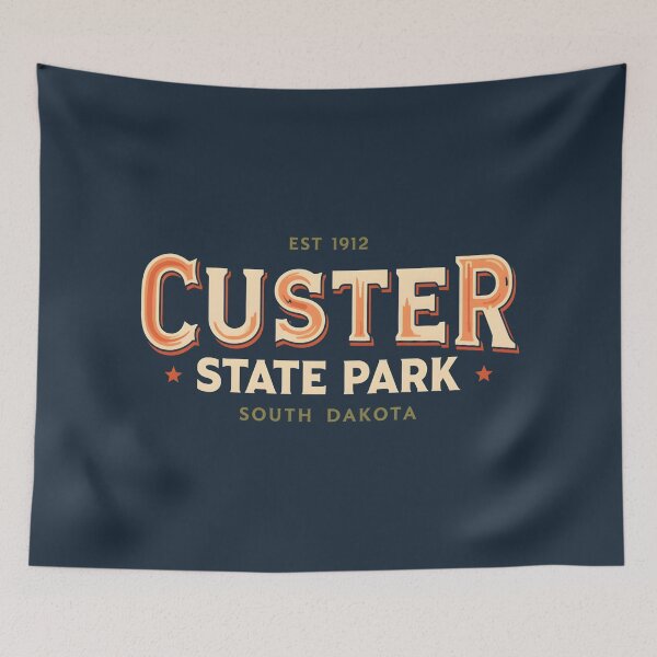Item preview, Custer State Park - South Dakota  designed and sold by GoodOldVintage.