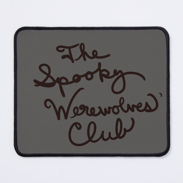 Item preview, The Spooky Werewolves’ Club designed and sold by abeink.