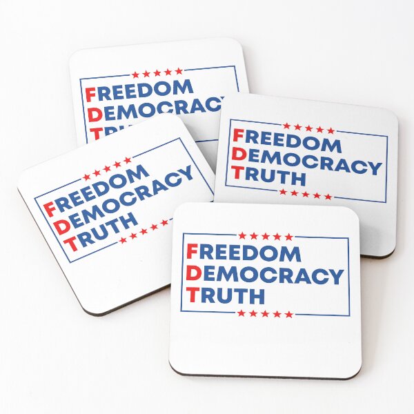 Item preview, Freedom Democracy Truth Subtle FDT - Resist designed and sold by PixVib.