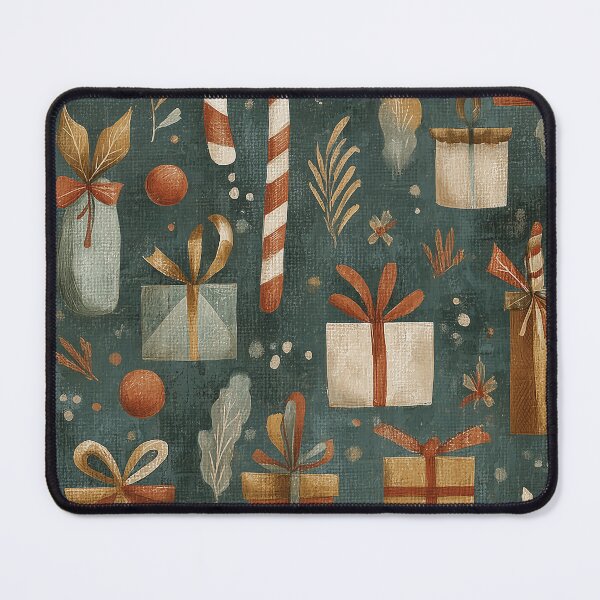 Item preview, Rustic Christmas Gift Pattern designed and sold by Dusk Atelier.