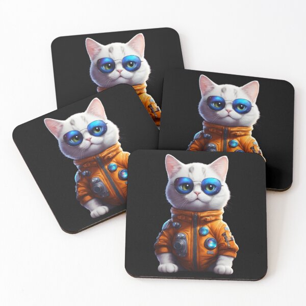 Item preview, Stylish astronaut cat designed and sold by JesterGinn.